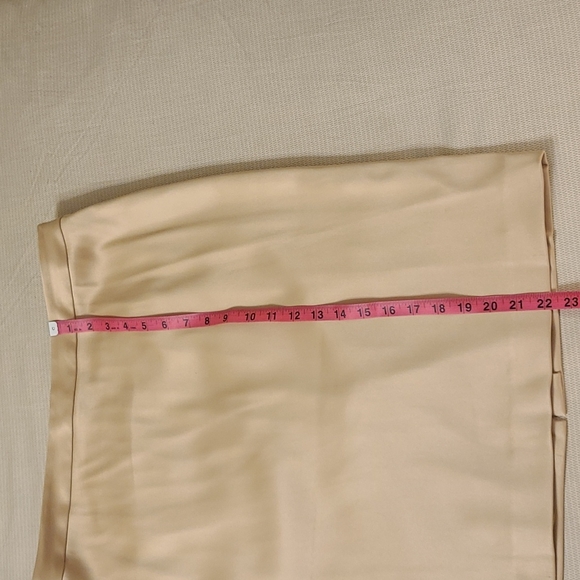 INC International Concepts Gold Pencil Dress Skirt - Picture 5 of 7